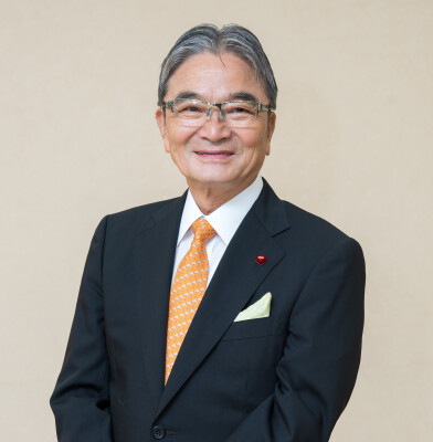 日展理事長　宮田亮平（みやたりょうへい）