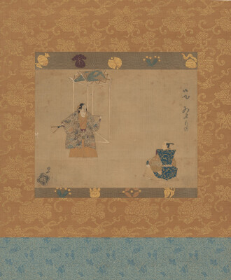 伝 東福門院《押絵「楊貴妃」》 
