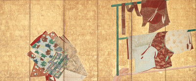 《誰ヶ袖図屛風》 江戸時代・17世紀 泉屋博古館(右隻)